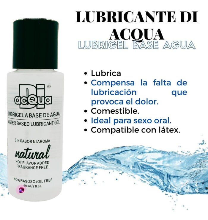 Lubricante Natural Lubrigel Base Agua Comestible Sxo 60ml_1