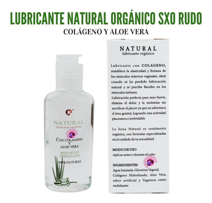 Lubricante Natural Orgánico 30ml Colágeno-aloe Vera Sxo Rudo_10