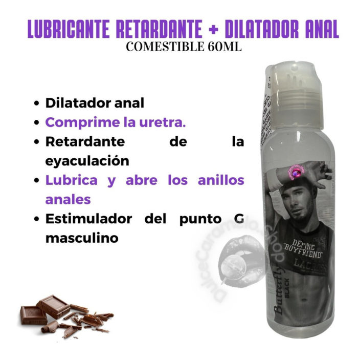 Lubricante Anal Relajante Mas Retardador Comestible 60ml_9