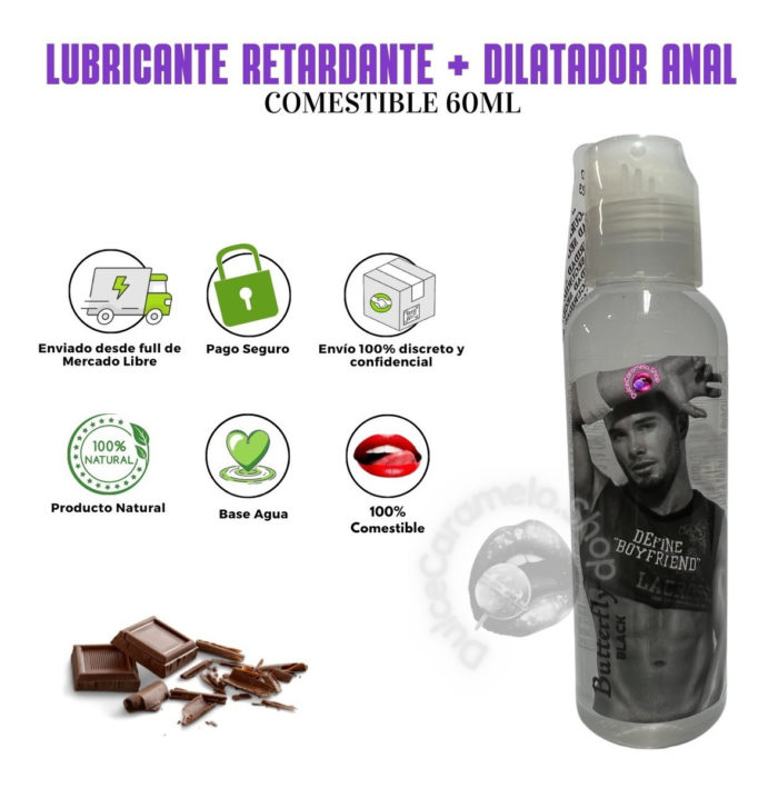 Lubricante Anal Relajante Mas Retardador Comestible 60ml_12