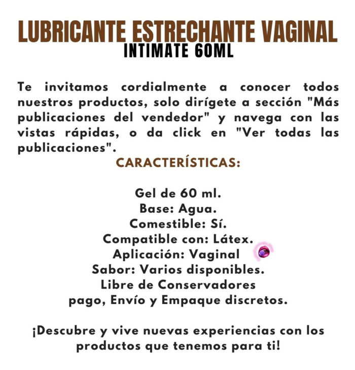 Lubricante Gel Estrechador Vaginal Virginal Natural 20ml_24