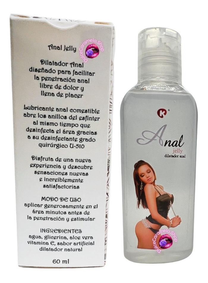 Lubricante Analjelly Base Agua Comestible Desinfectante 60ml_9